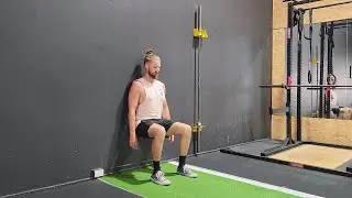 Wall Squat Hold