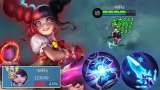 44% DAMAGE!! Lylia Unlimited HP? 💀 | Build Lylia 2023 - Lylia Gameplay