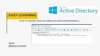 How to disable IPv6 on Windows Server  PowerShell