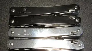 Victorinox SwissTool SPIRIT: steel vs black coating [MT VOD]