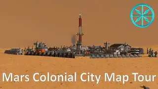 Space Engineers Mars Colonial City Showcase