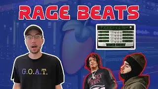 Making a Rage beat for Trippie Red and Yeat!! (It goes HARD!)