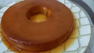 Pudim de pão fácil  (4 ingredientes)