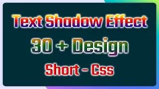 How to Add Text Shadow Effect in Blogger | Css Text Shadow Effect | Text-Shadow Css