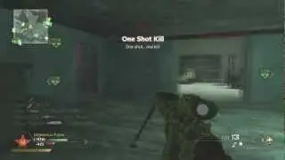 Clip 1 - Triple Collateral Through Smoke with the Barret 50cal (MW2)