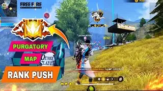 PURGATORY MAP🤯||Push to Grandmaster ||New rank Season ||#freefire ||Jaunpuriya ff