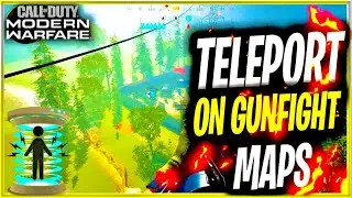 COD MODERN WARFARE GLITCHES *NEW* TELEPORT ON GUNFIGHT MAPS GLITCH TUTORIAL (MW GLITCHES)