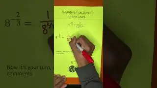 Day 11/30 negative fractional index laws #mathinar #gcsemathsrevision