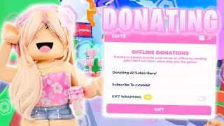 Giving Robux Away to Viewers! (pls donate)