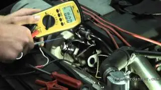 How to test an Engine Coolant or Intake Air Temperature Sensor (any car)