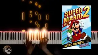 Super Mario Bros 2 - Underworld theme piano