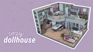 Cosy Dollhouse Build NO CC | The Sims 4 Speed Build