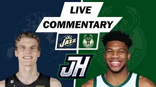 Utah Jazz vs Milwaukee Bucks Livestream Reaction and Play by Play