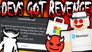 Devs Got Revenge On The Roblox Microsoft Store App.. (Byfron Anti-Cheat)