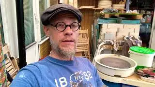 0047 Throwing espresso cups and bowls with red stoneware