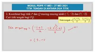 MODUL 2 Menentukan Titik Tengah
