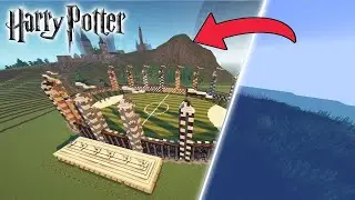 I Built a Quidditch Pitch And The Chamber of Secrets From Harry Potter!