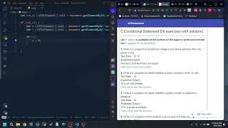Programming in Java Script p3 - Conditional operator