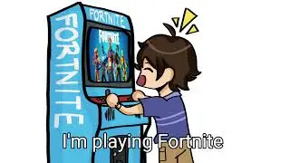 Gregory plays fortnite and drinks cola (fnaf security breach) | random stump