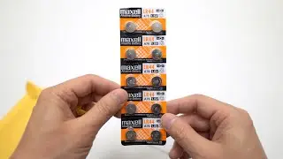 LR44 Button Cell Unboxing