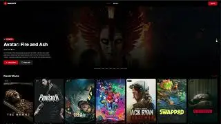 Build a Movie Website Using HTML CSS JavaScript & TMDB API