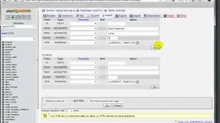 PHPMyAdmin Insert