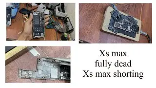 Iphone xs max full shorting || iphone xs max full dead