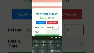 virtual account using html css javascript #arcoder07
