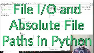 File I/O and Reading Absolute File Paths in Python