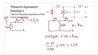 How to Find the Thevenin Equivalent Circuit with only Independent Sources