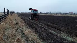 Yanmar ef475 вспашка