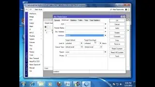 Langkah - Langkah Setting Pembagian Benwid Router Melalui Winbox