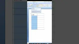 Insert serial number in Ms word||ms word Short Tricks #shorts #thebwcs
