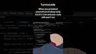 When You Promised yourself to sleep early but your code still not working |  