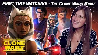 Ahsoka, its nice to finally meet you | Star Wars The Clone Wars Movie REACTION | First Time Watching