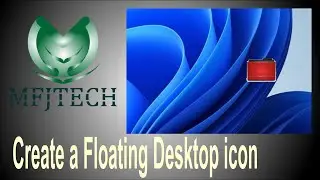 How to create a floating Desktop icon in veb.net