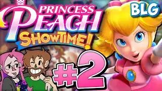Lets Play Princess Peach Showtime - Part 2 - A BOSS??