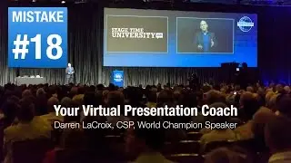 Top 10 Public Speaking Mistakes: Mistake #18 Your Resting Point