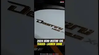 2024 Hero Destini 125 Xtec Teased | Launch Soon | 125cc Commuter Scooter | Ride|  Times Drive