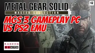 Metal Gear Solid 3 HD Master Collection Gameplay PC