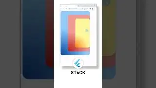 Stack widget - Flutter quick tutorial⏱️
