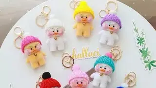 Лалафанфан, делаем брелок с лалафанфан
