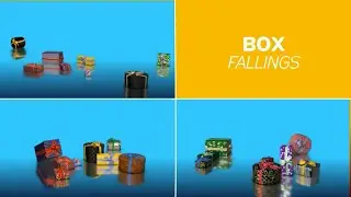 Gift Boxes Element 3D Pack