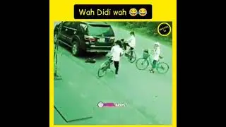 Funny Accident Girl Ride Cycle