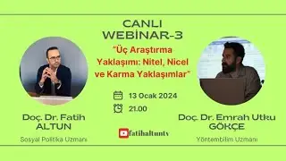 Üç Araştırma Yaklaşımı  Nitel, Nicel ve Karma Yaklaşımlar - 3