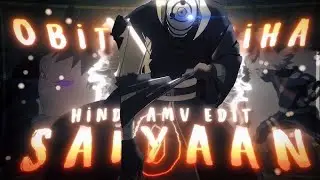 🔥 Obito Uchiha Velocity Clips For Editing | 4K Quality 🔥