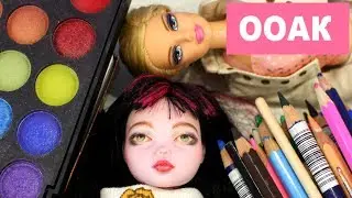 ООАК кукол Монстер Хай и Барби. С ЧЕГО НАЧАТЬ? Распаковка посылки на Новый год для Gaya Roz