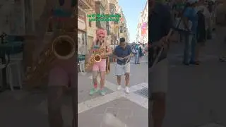 Our Malta walk premiered 1 week ago! #2saxy #malta