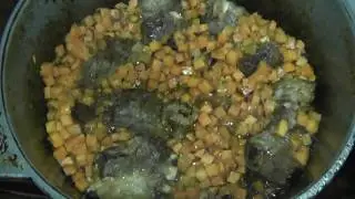 ПЛОВ из  морковки  кубиками !!!  Carrot PILAF diced !!!