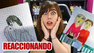 😱 REACCIONANDO A DIBUJOS DEL PASADO *QUÉ VERGÜENZA* 😳 | Natsuki Sel Vlogs